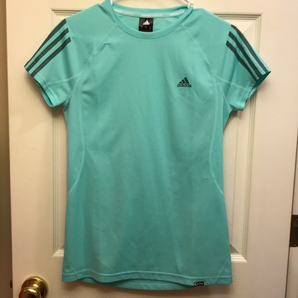 Adidas teal soccer tee!❤️